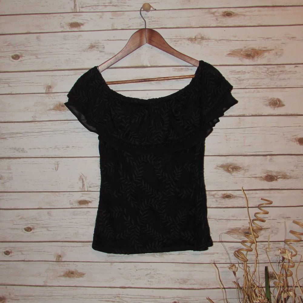 White House Black Market Ladies Blouse Size S